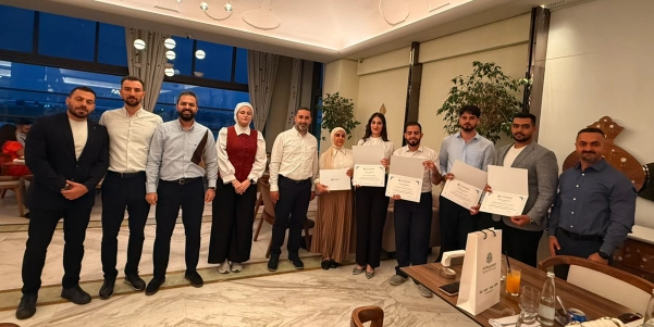 graduation of our group of interns for 2026 within the Healthcare Division and HR-07